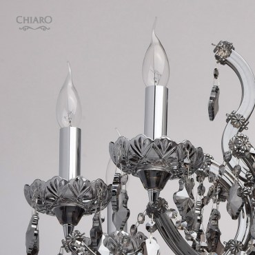 Люстра подвесная CHIARO 477010308 Дориана 8x60W E14
